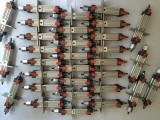 Slide gate 2 position cylinder